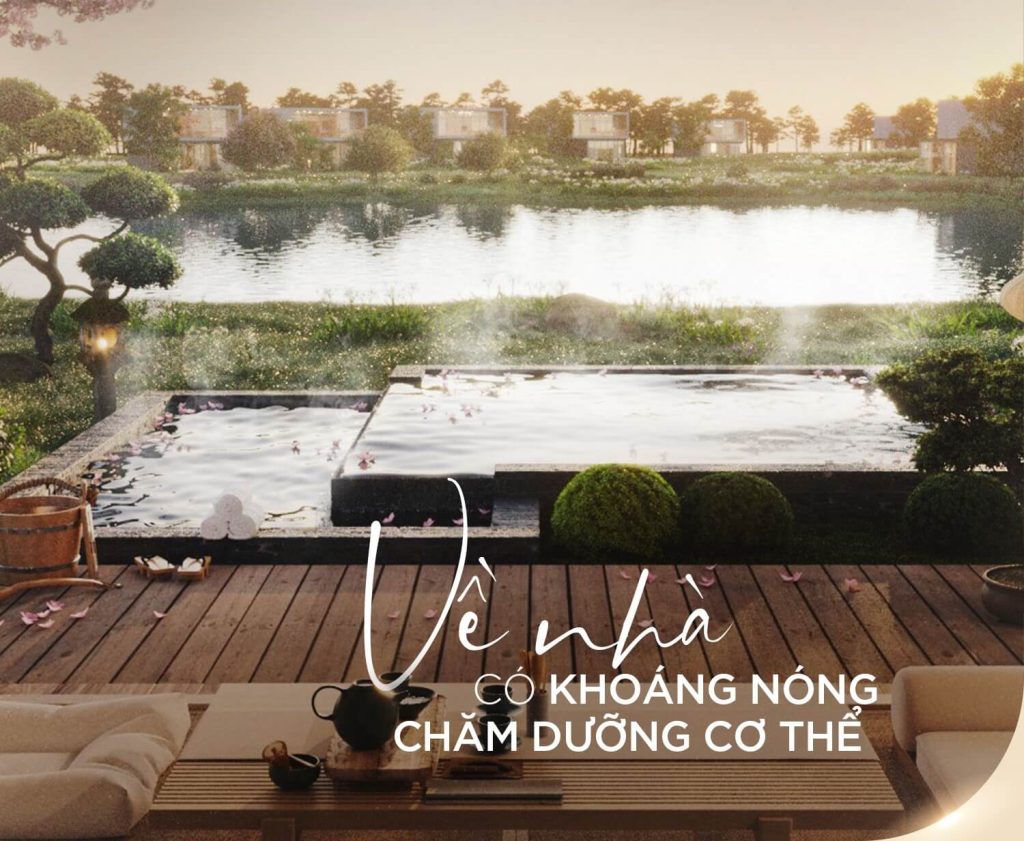 Về nhà có khoáng nóng chăm dường cơ thể