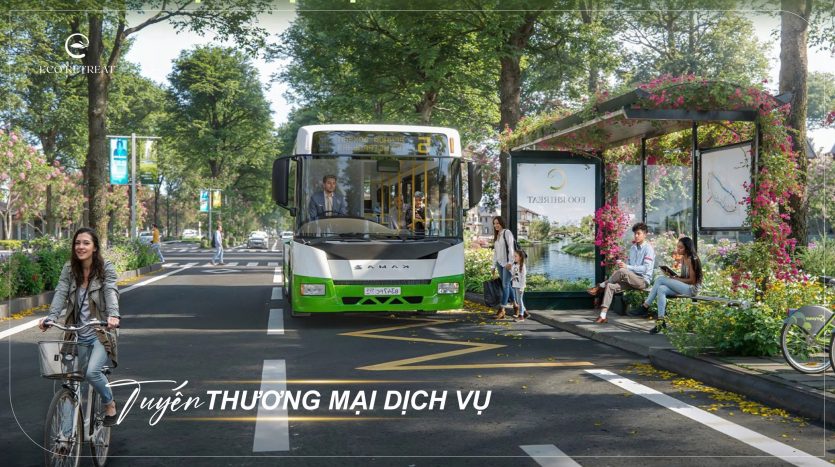 Tuyến xe bus thương mại dịch vụ